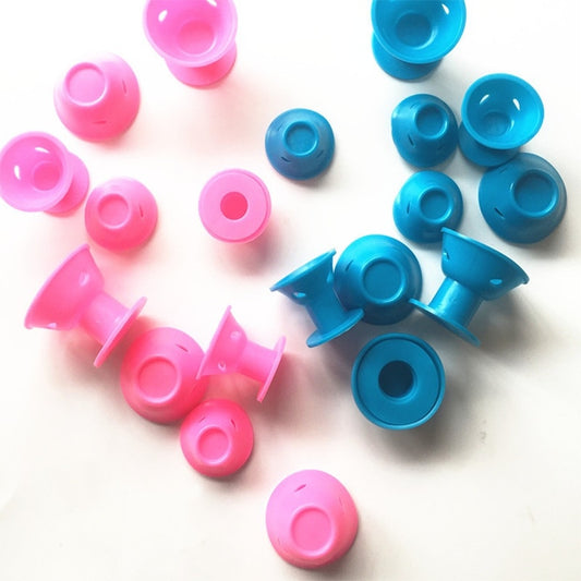 Heatless Silicone Hair Rollers Pack (10-Piece Set)