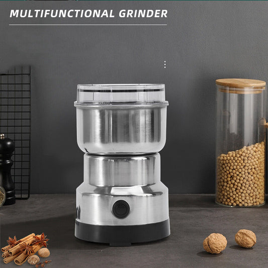 Dry Blender Electric Coffee Grinder Grinding Milling Nut Bean Spice Matte Blade Blender UK
