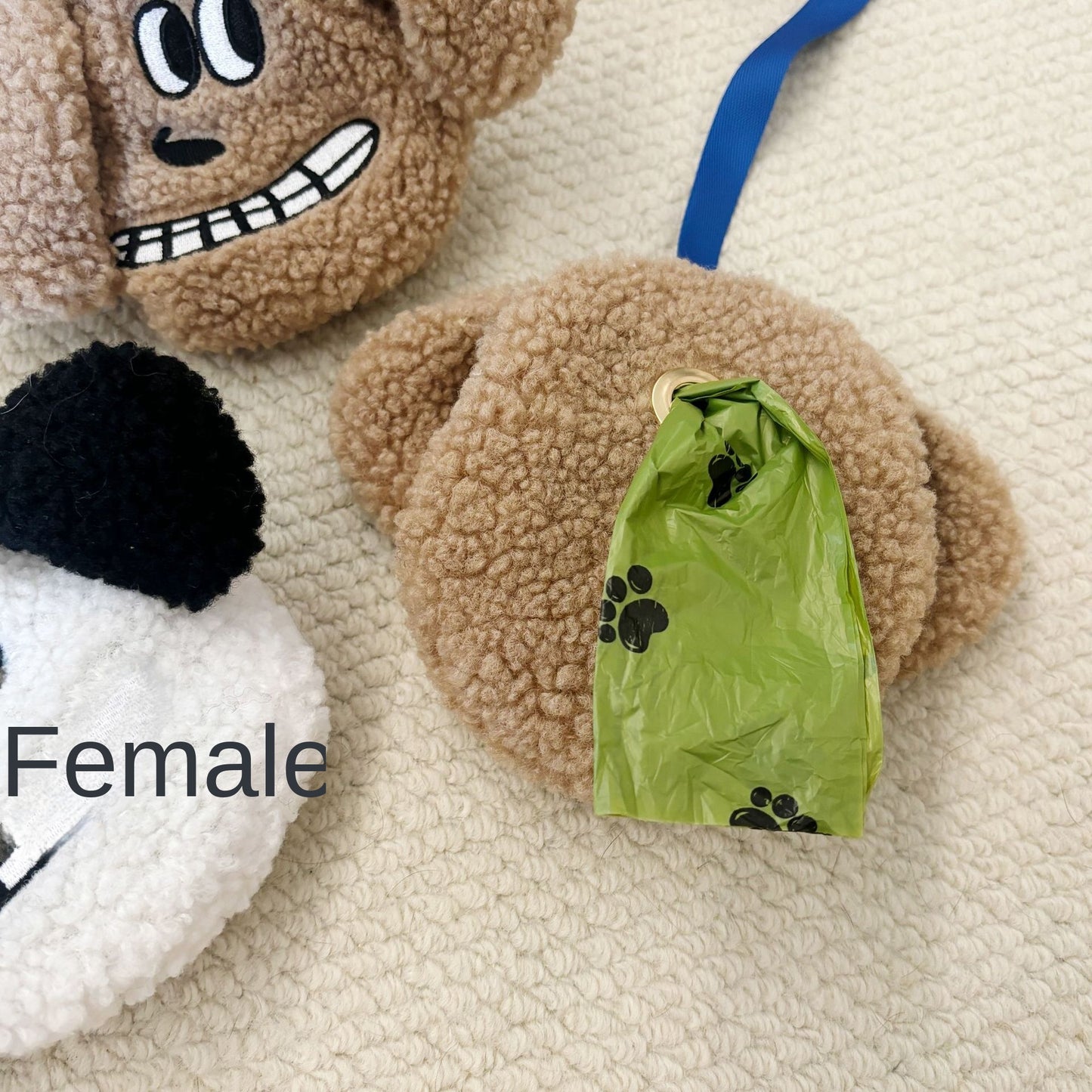 Cute Cartoon Dog Poop Bag Dispenser