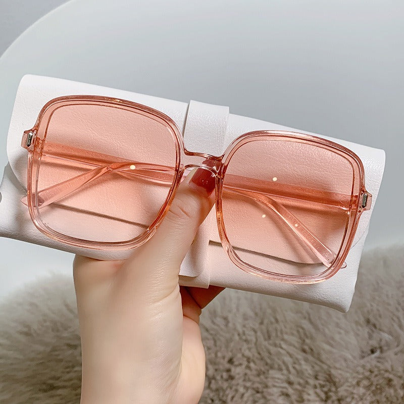 Oversized Square Gradient Sunglasses for Women