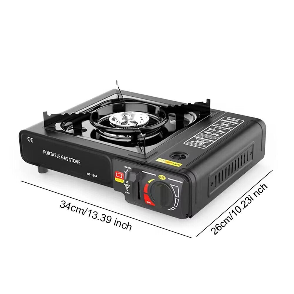 Portable Gas Stove Camping 2400 Watt Compact Design 1-burner gas oven for outdoor use
