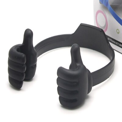 Universal "Thumbs Up" Flexible Desktop Phone & Tablet Stand