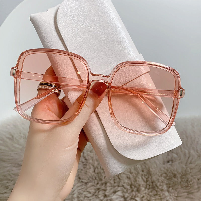 Oversized Square Gradient Sunglasses for Women