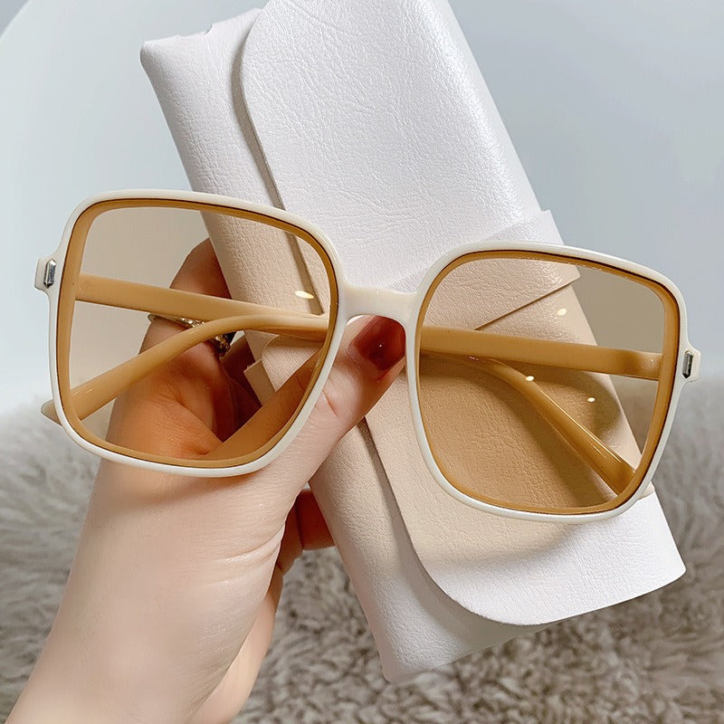 Oversized Square Gradient Sunglasses for Women