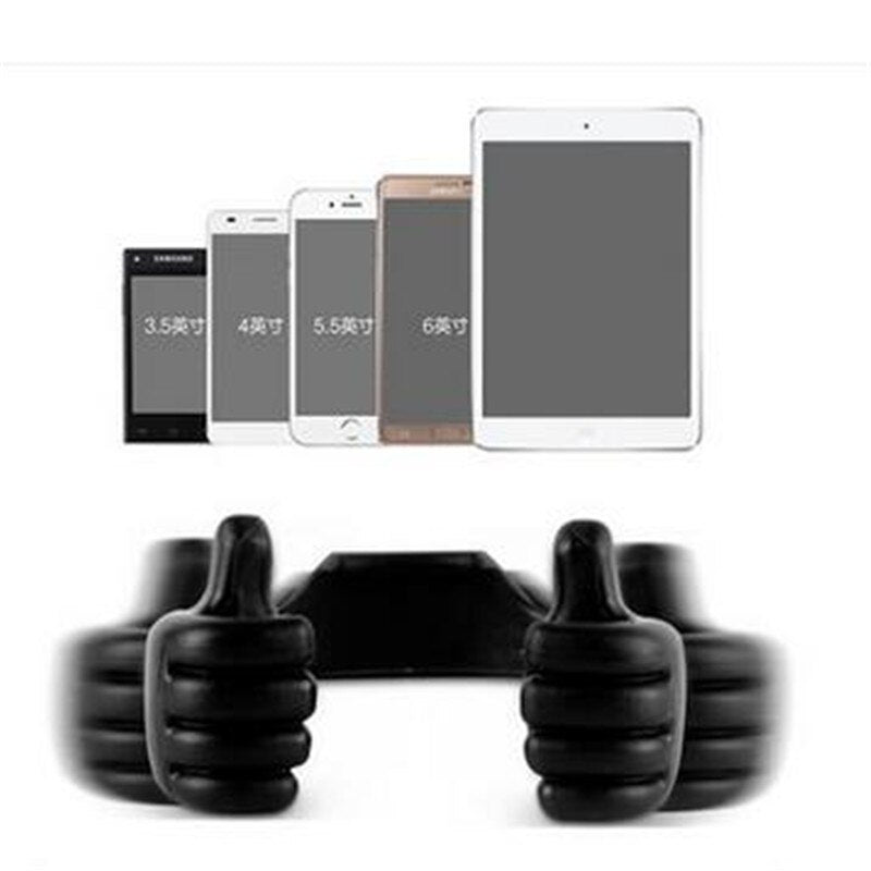 Universal "Thumbs Up" Flexible Desktop Phone & Tablet Stand