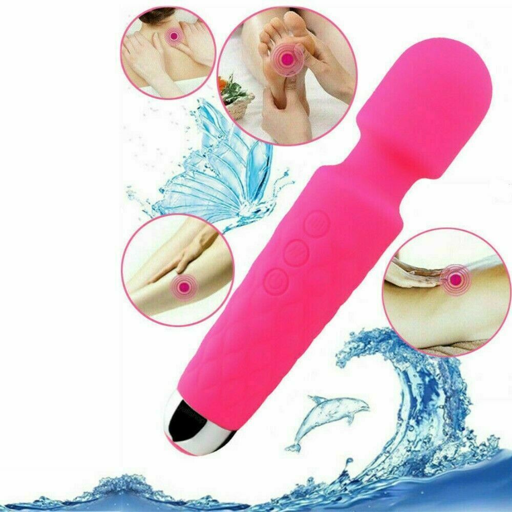 The Only Massage Wand You Need ✨ 20 Vibrating Modes | USB Rechargeable