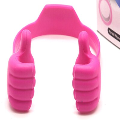 Universal "Thumbs Up" Flexible Desktop Phone & Tablet Stand