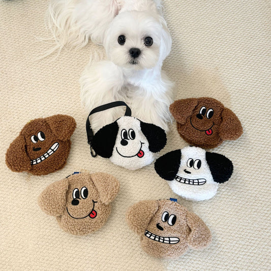 Cute Cartoon Dog Poop Bag Dispenser