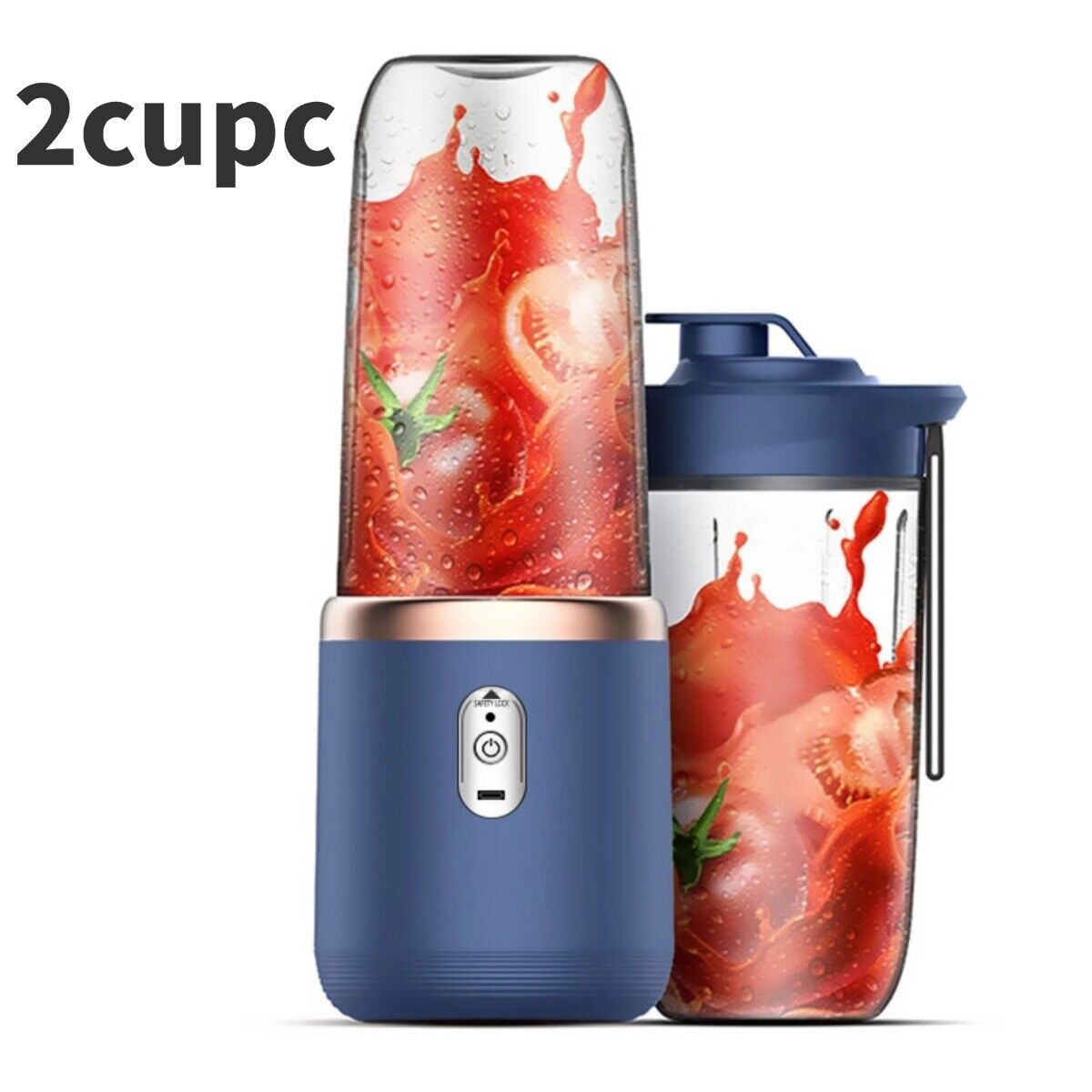 Juicer Machine - Rechargeable Electric Fruit Juice Maker Portable Blender  for Smoothies