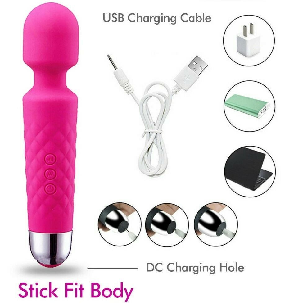 The Only Massage Wand You Need ✨ 20 Vibrating Modes | USB Rechargeable