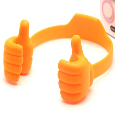 Universal "Thumbs Up" Flexible Desktop Phone & Tablet Stand