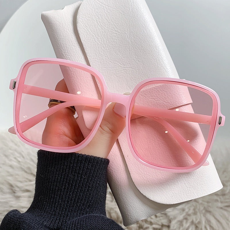 Oversized Square Gradient Sunglasses for Women