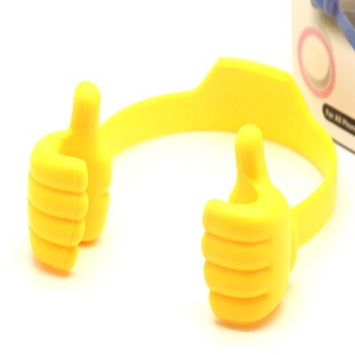 Universal "Thumbs Up" Flexible Desktop Phone & Tablet Stand