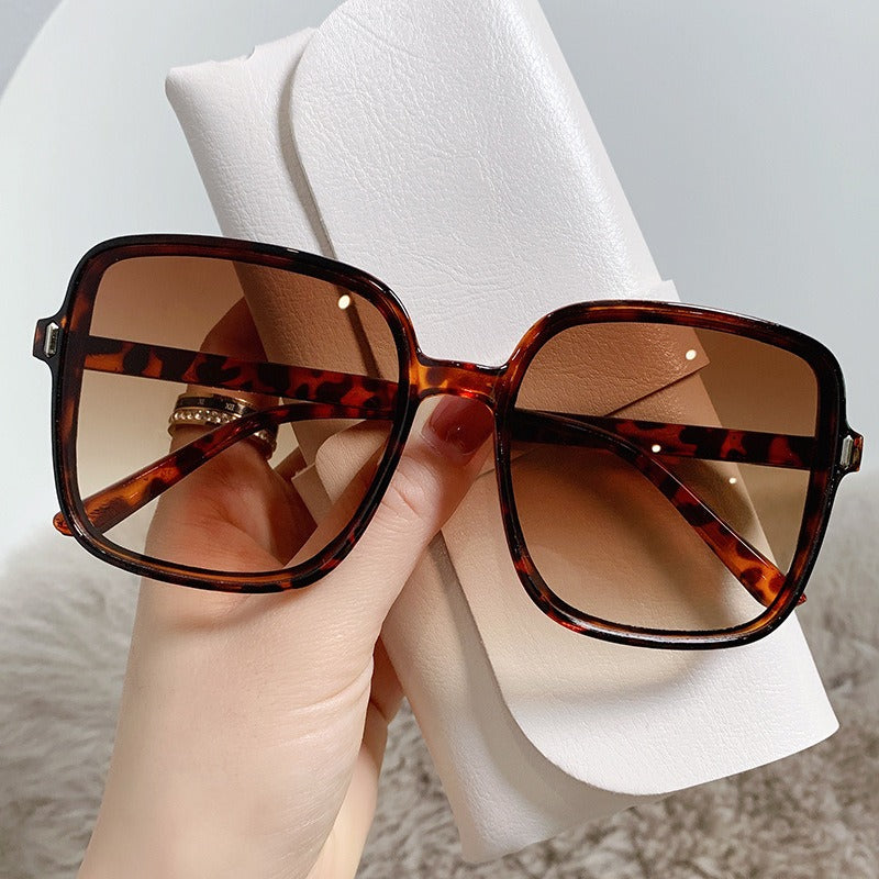 Oversized Square Gradient Sunglasses for Women
