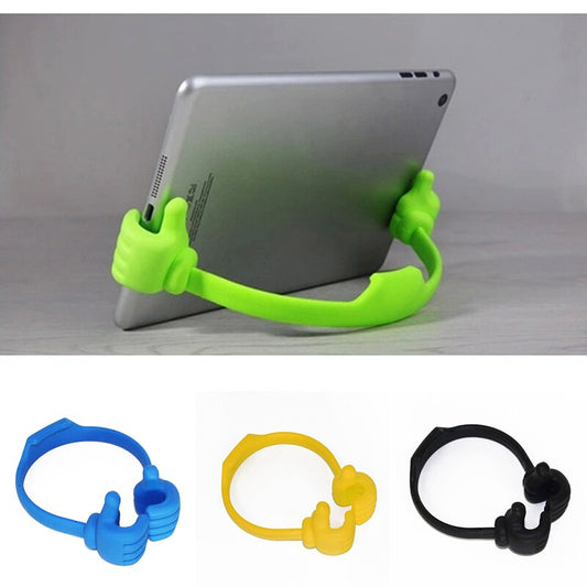 Universal "Thumbs Up" Flexible Desktop Phone & Tablet Stand