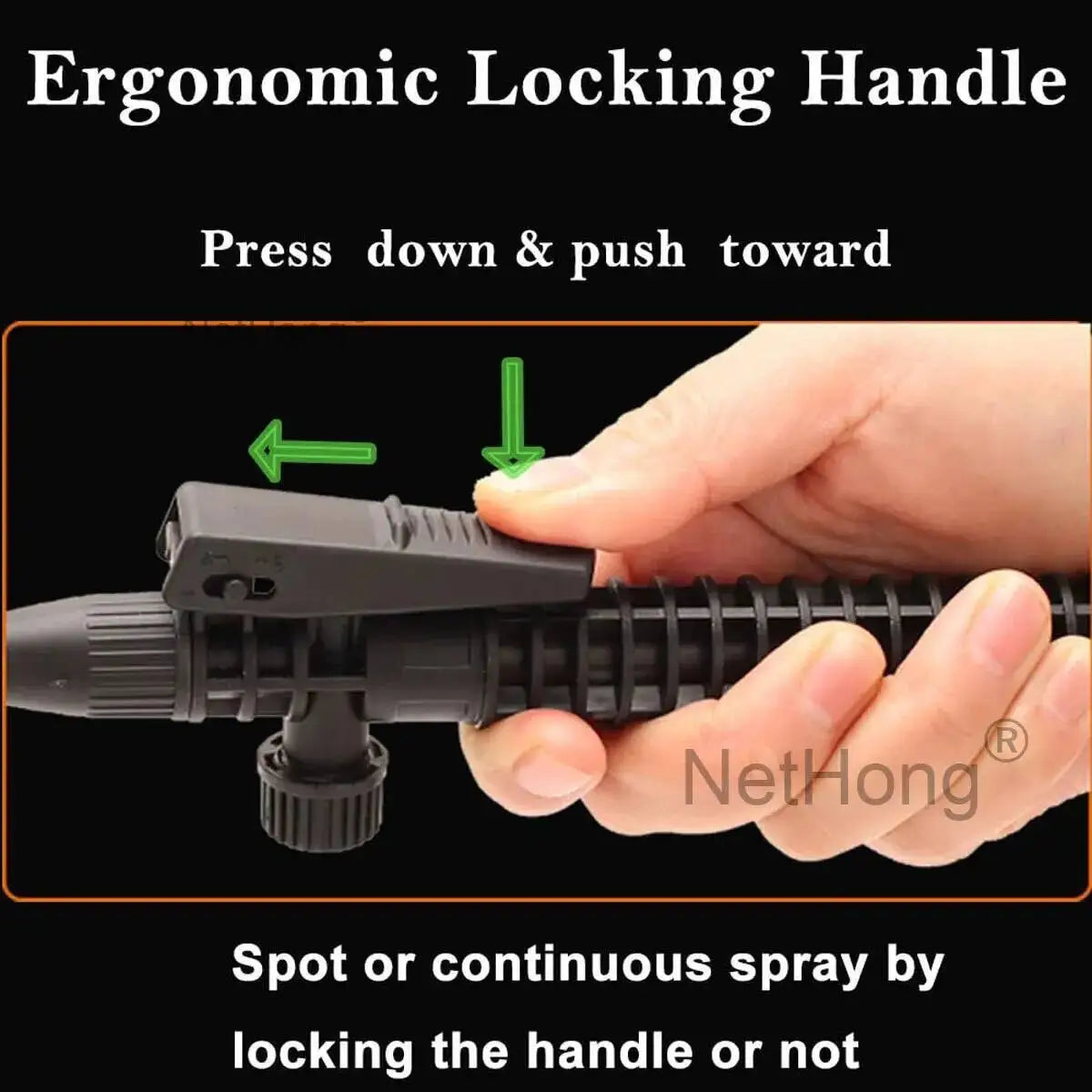 5 Litre Garden Pressure Sprayer - Heavy Duty Hand Pump Water & Weed Killer Spray Bottle