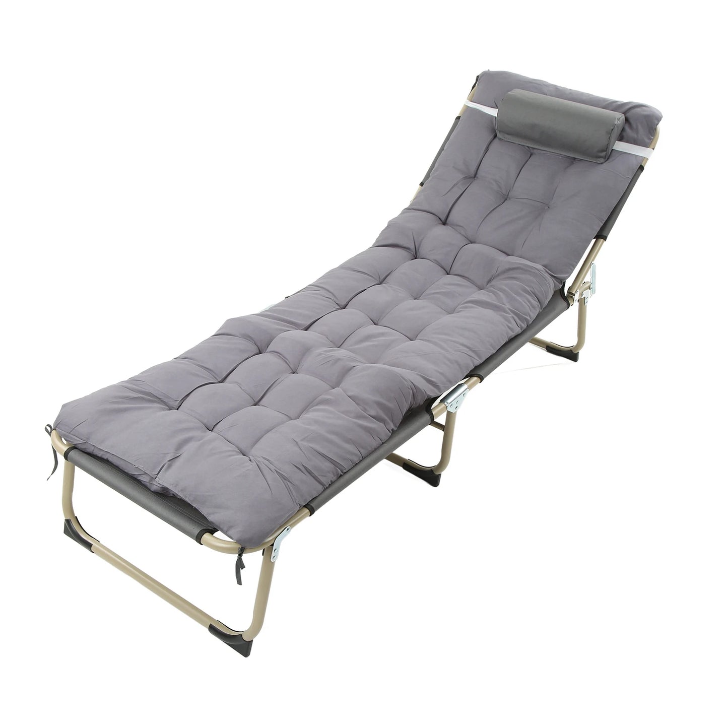 Portable Folding Camping Bed – Heavy Duty Adult Sleeping Bed for Camping Adjustable Height Mattress for Outdoor Travel Hiking